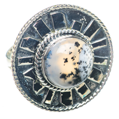 Dendritic Opal Rings handcrafted by Ana Silver Co - RING73738