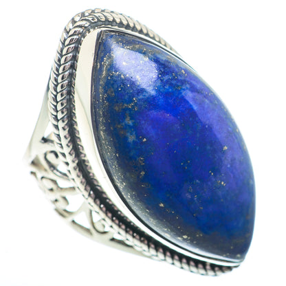 Lapis Lazuli Rings handcrafted by Ana Silver Co - RING73751