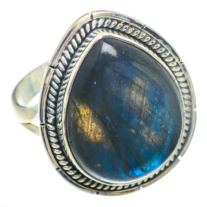 Labradorite Rings handcrafted by Ana Silver Co - RING73759