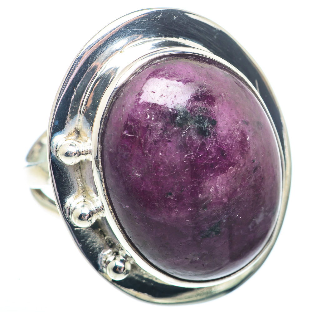 Ruby Fuchsite Rings handcrafted by Ana Silver Co - RING73766