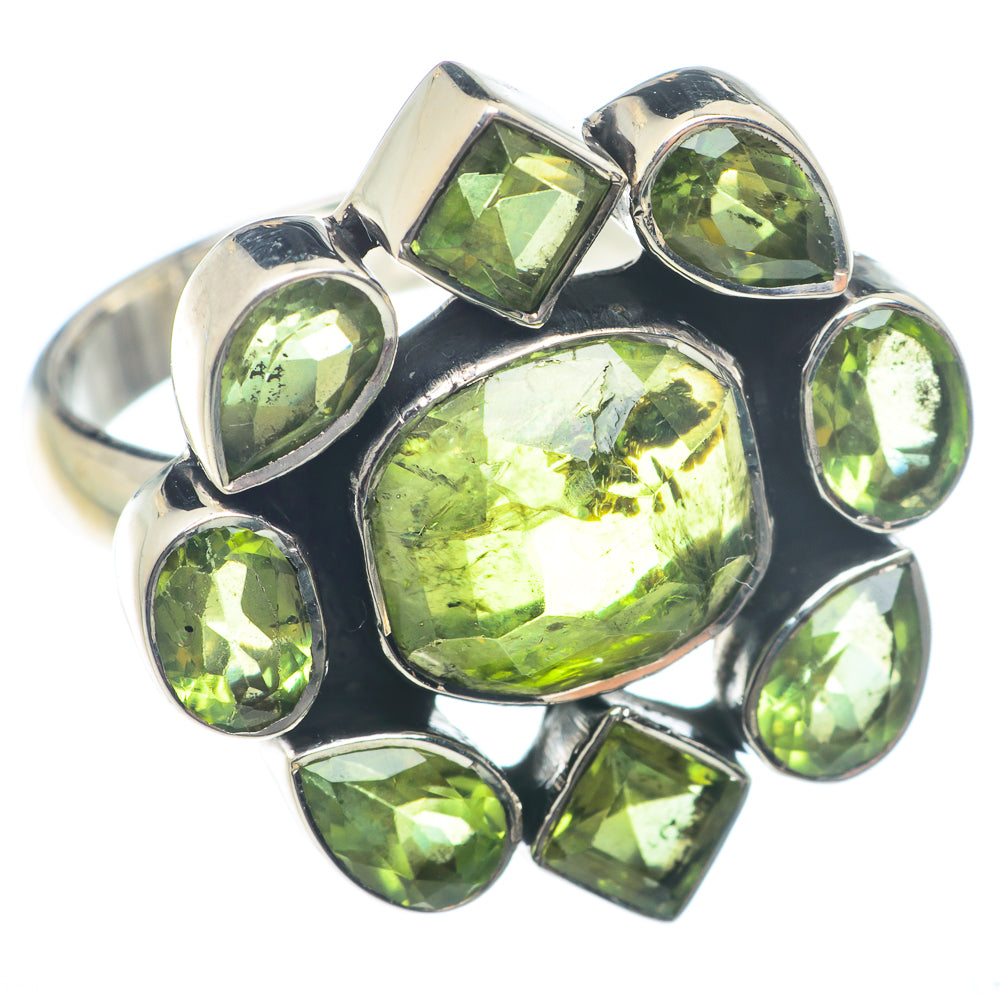 Prehnite Rings handcrafted by Ana Silver Co - RING73785