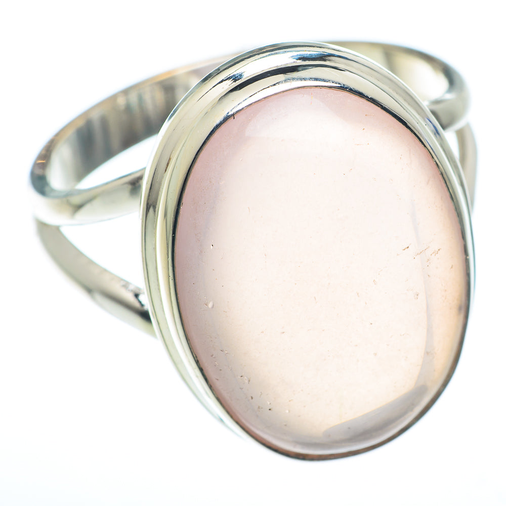 Rose Quartz Rings handcrafted by Ana Silver Co - RING73795