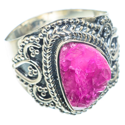 Pink Tourmaline Rings handcrafted by Ana Silver Co - RING73797