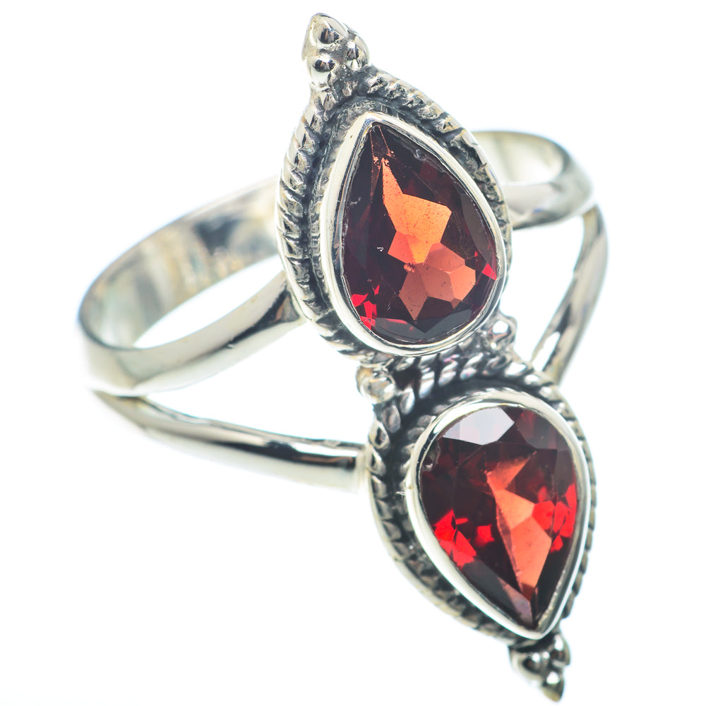 Garnet Rings handcrafted by Ana Silver Co - RING73798