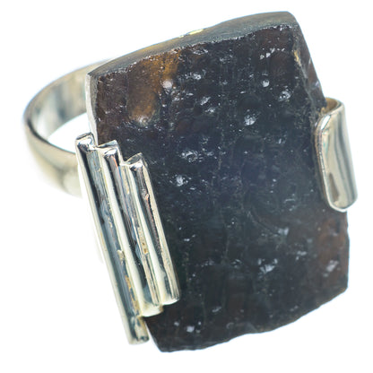 Tektite Rings handcrafted by Ana Silver Co - RING73804