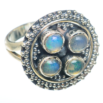 Ethiopian Opal Rings handcrafted by Ana Silver Co - RING73812