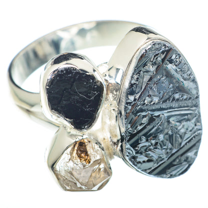 Shungite Rings handcrafted by Ana Silver Co - RING73813