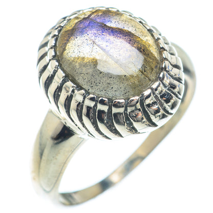 Labradorite Rings handcrafted by Ana Silver Co - RING73819