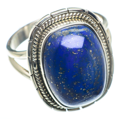 Lapis Lazuli Rings handcrafted by Ana Silver Co - RING73821