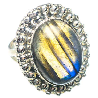 Labradorite Rings handcrafted by Ana Silver Co - RING73823
