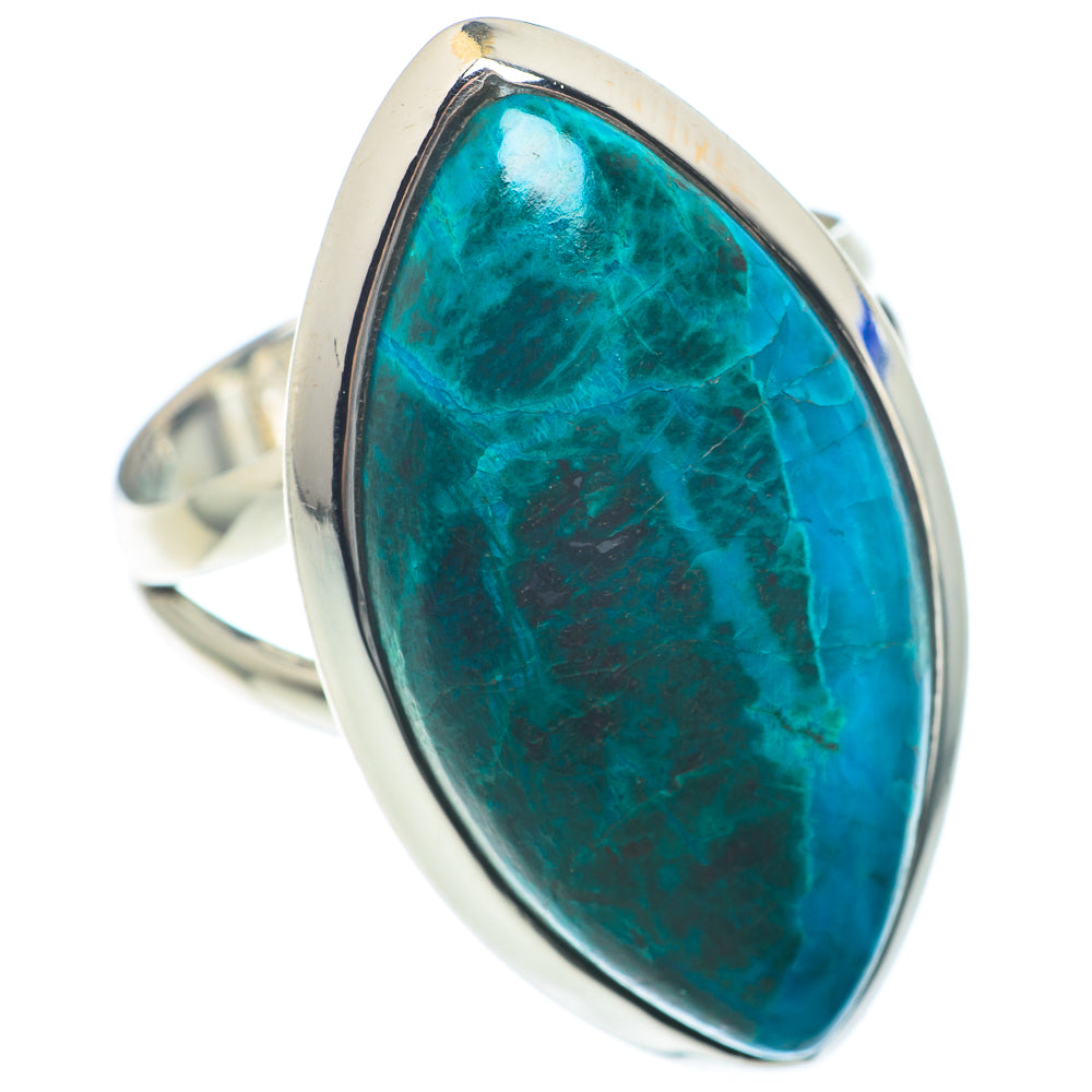 Chrysocolla Rings handcrafted by Ana Silver Co - RING73827