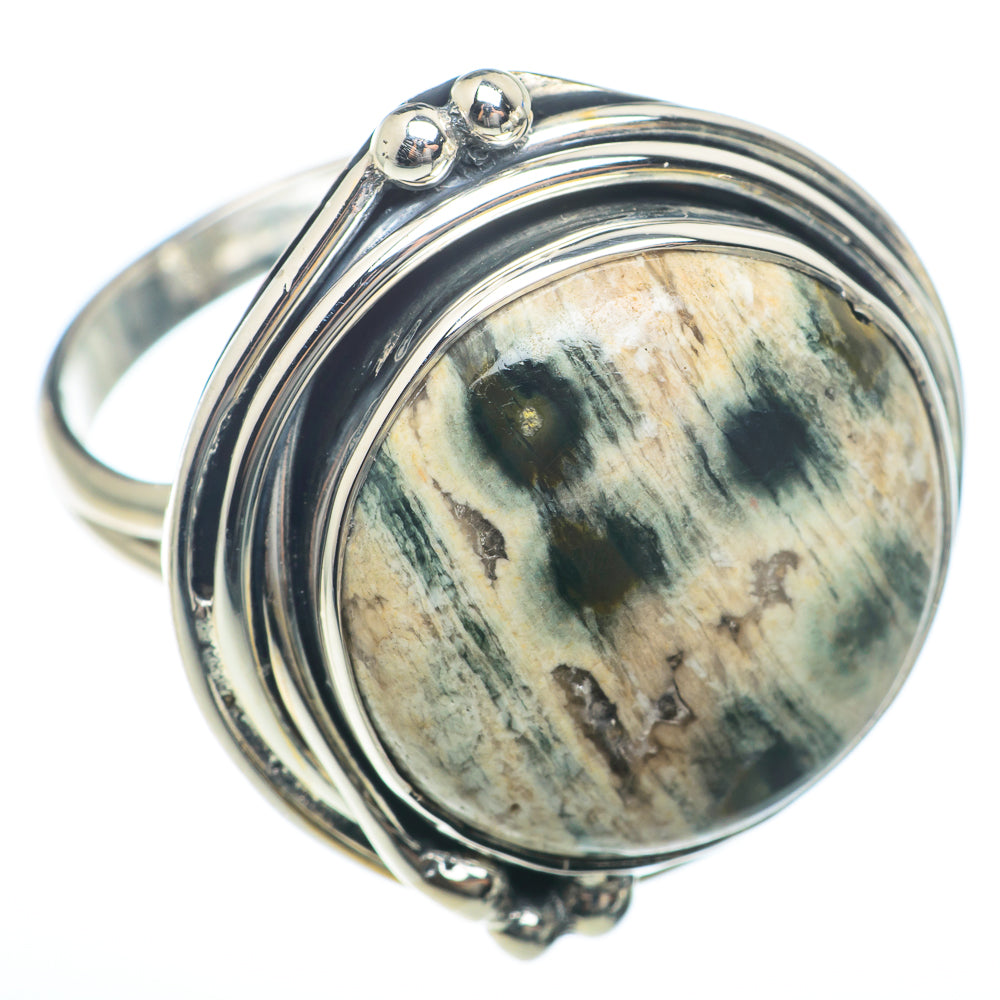 Ocean Jasper Rings handcrafted by Ana Silver Co - RING73830
