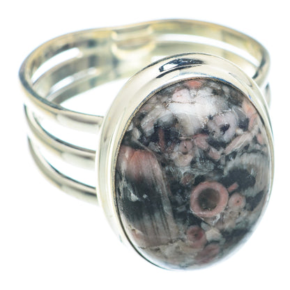 Crinoid Fossil Rings handcrafted by Ana Silver Co - RING73834
