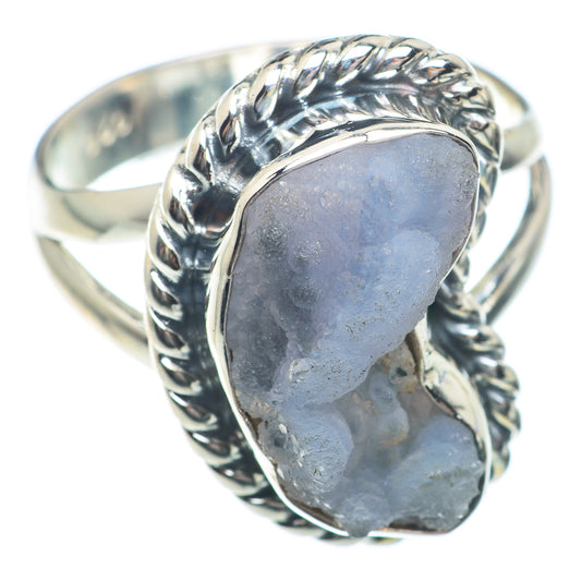 Grape Chalcedony Rings handcrafted by Ana Silver Co - RING73843
