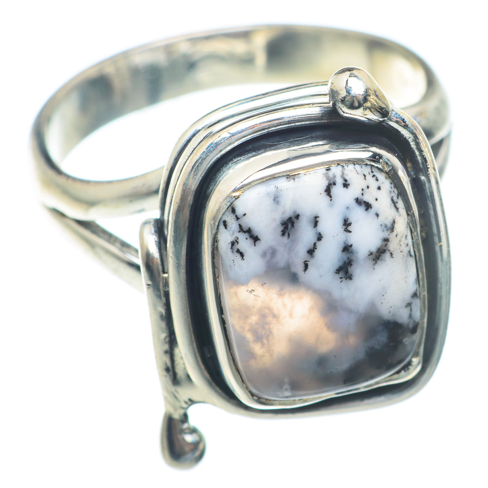 Dendritic Opal Rings handcrafted by Ana Silver Co - RING73849