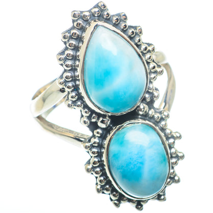 Larimar Rings handcrafted by Ana Silver Co - RING73864