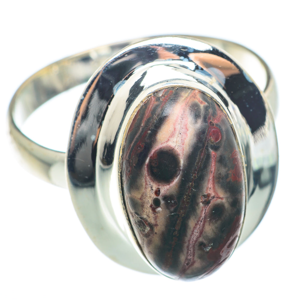 Poppy Jasper Rings handcrafted by Ana Silver Co - RING73872