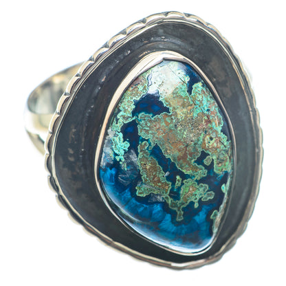 Chrysocolla Rings handcrafted by Ana Silver Co - RING73904