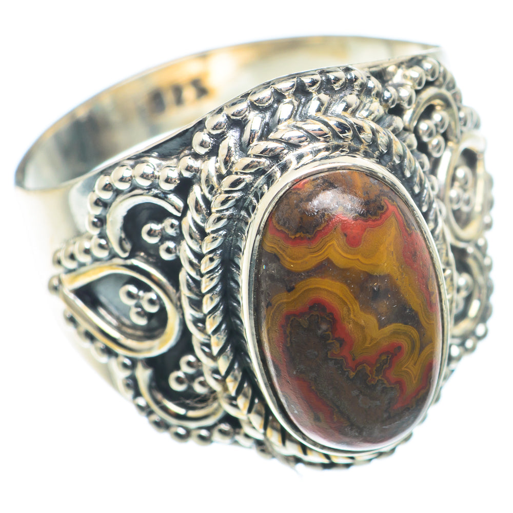 Mookaite Rings handcrafted by Ana Silver Co - RING73915