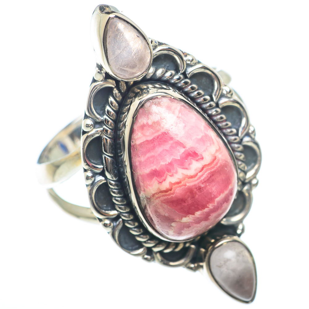 Rhodochrosite Rings handcrafted by Ana Silver Co - RING73921