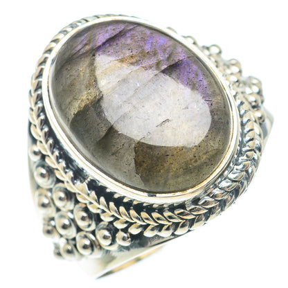Labradorite Rings handcrafted by Ana Silver Co - RING73932
