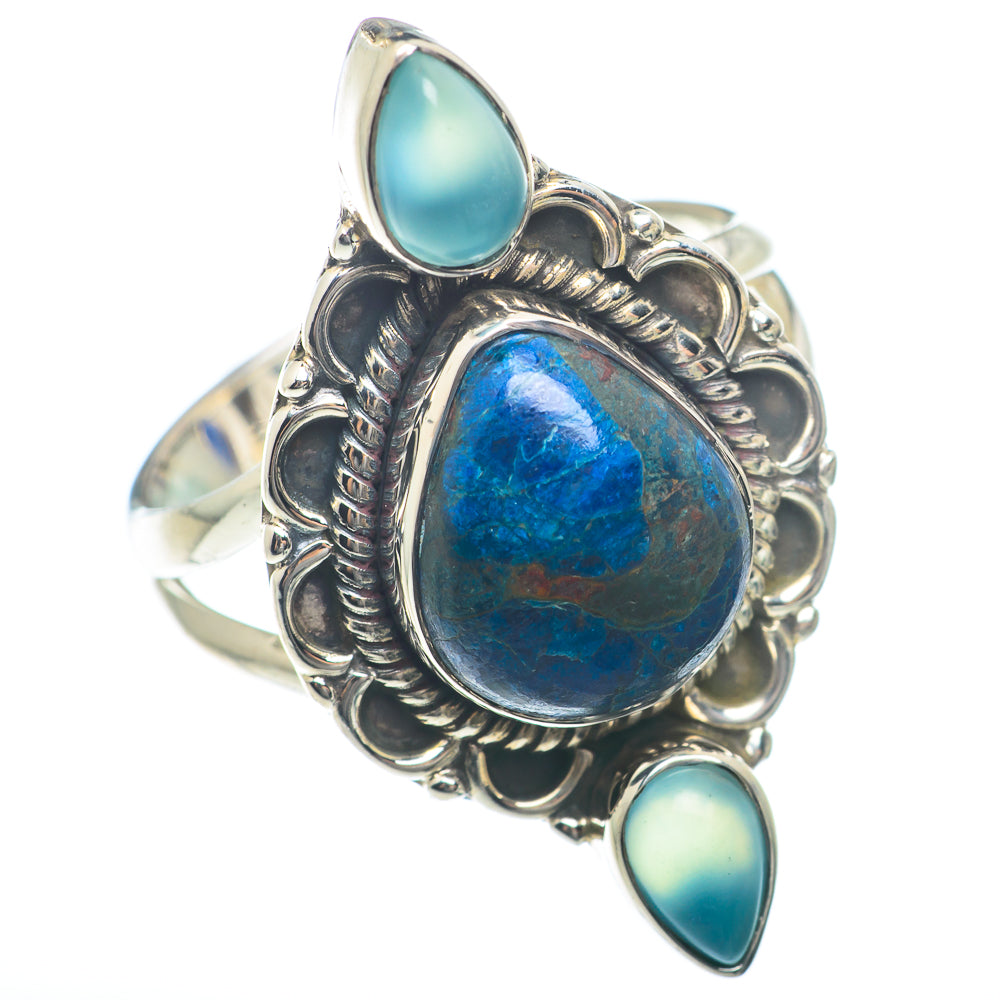 Shattuckite Rings handcrafted by Ana Silver Co - RING73944