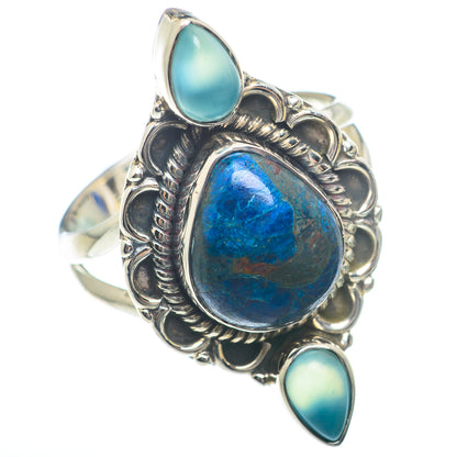 Shattuckite Rings handcrafted by Ana Silver Co - RING73944