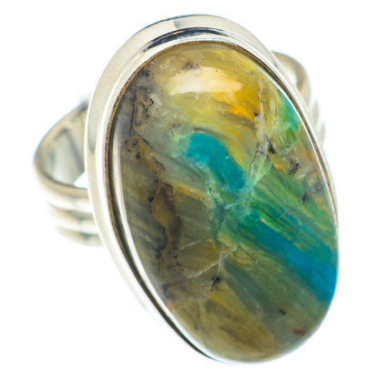 Peruvian Opal Rings handcrafted by Ana Silver Co - RING73947