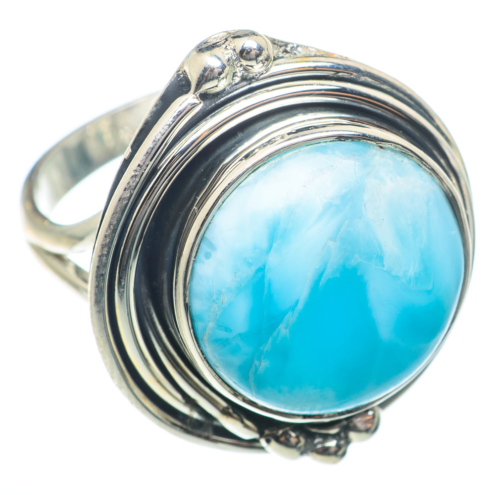 Larimar Rings handcrafted by Ana Silver Co - RING73950