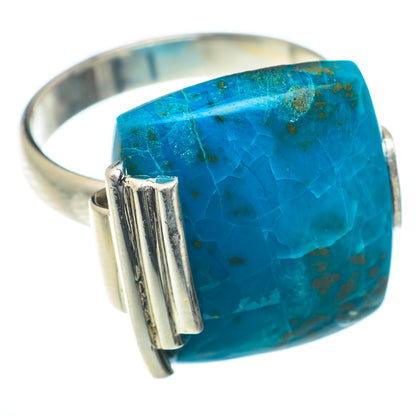 Chrysocolla Rings handcrafted by Ana Silver Co - RING73951