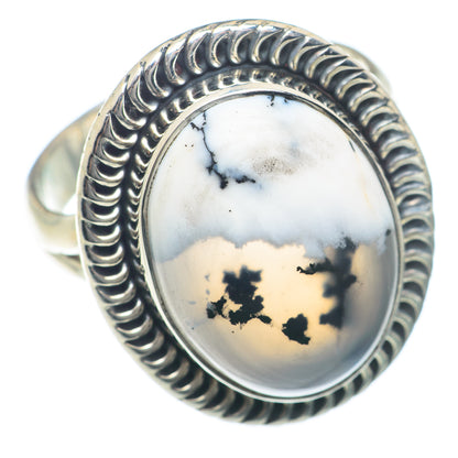 Dendritic Opal Rings handcrafted by Ana Silver Co - RING73969
