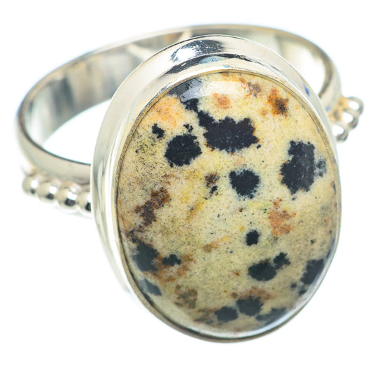 Dalmatian Jasper Rings handcrafted by Ana Silver Co - RING73993 - Photo 2