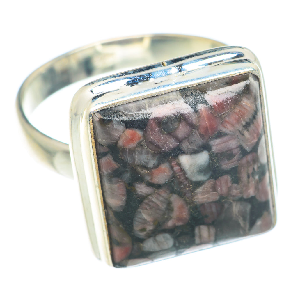 Crinoid Fossil Rings handcrafted by Ana Silver Co - RING73994