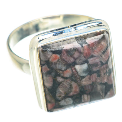 Crinoid Fossil Rings handcrafted by Ana Silver Co - RING73994