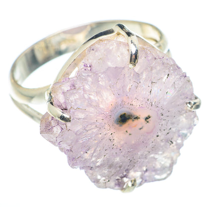 Amethyst Stalactite Rings handcrafted by Ana Silver Co - RING74001