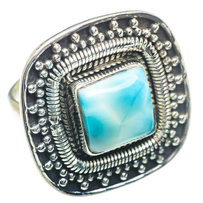 Larimar Rings handcrafted by Ana Silver Co - RING74025
