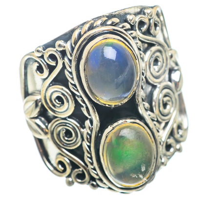 Ethiopian Opal Rings handcrafted by Ana Silver Co - RING74052