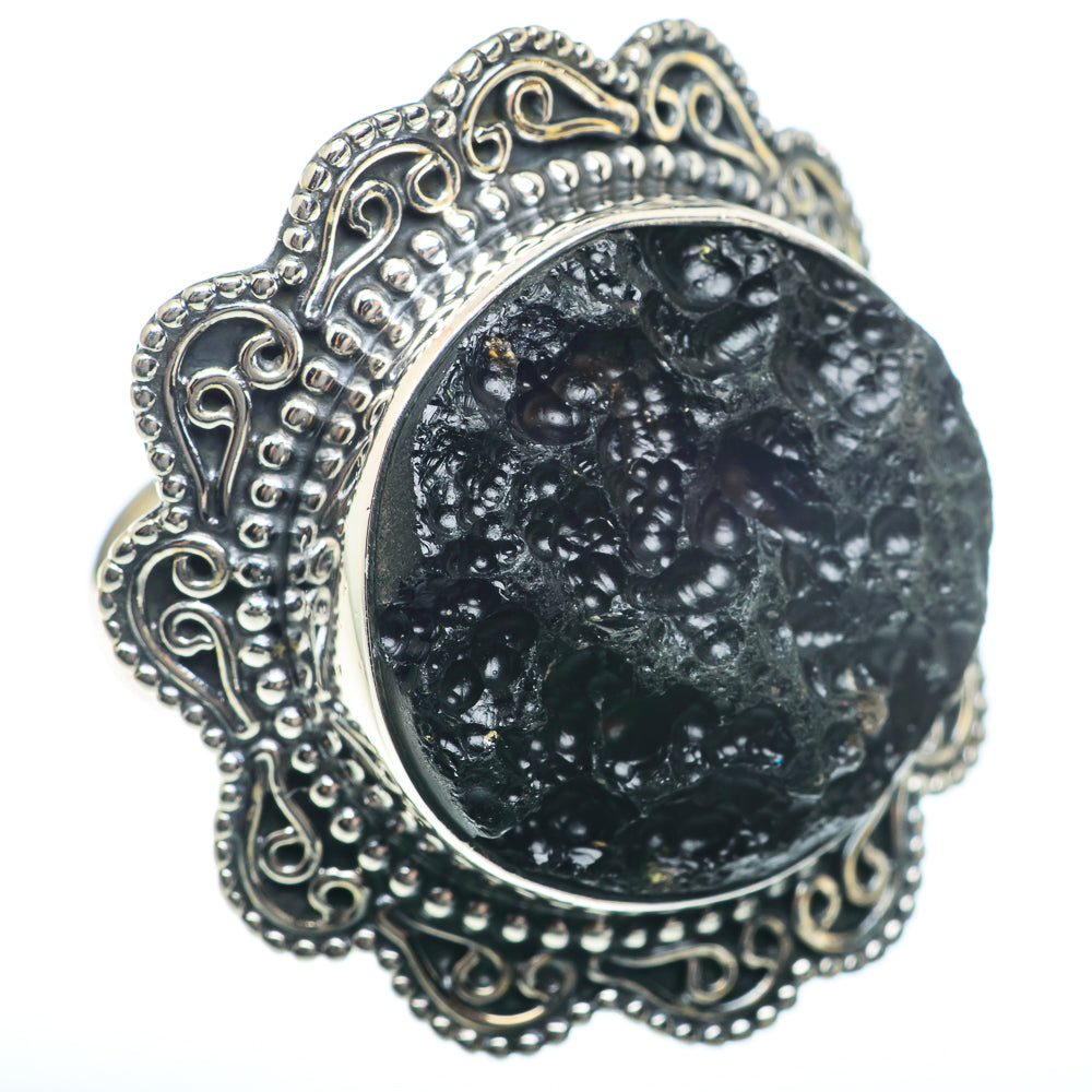 Tektite Rings handcrafted by Ana Silver Co - RING74075