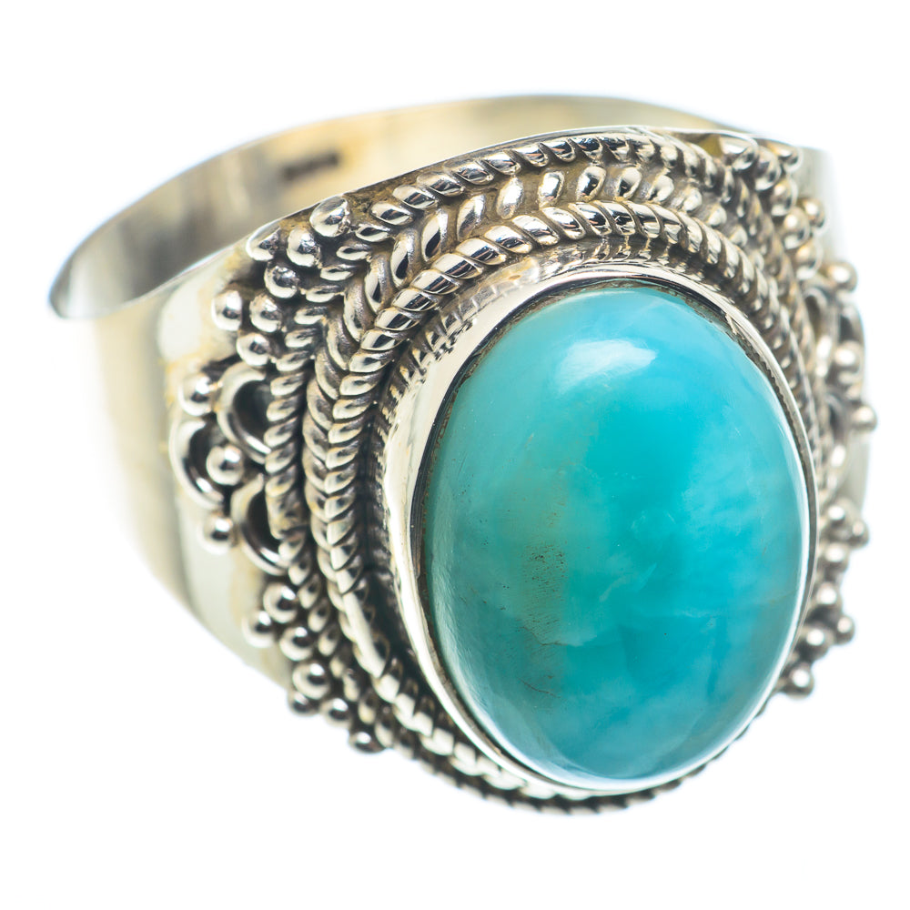 Larimar Rings handcrafted by Ana Silver Co - RING74105