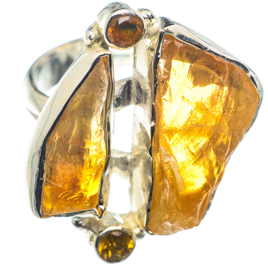 Citrine Rings handcrafted by Ana Silver Co - RING74117