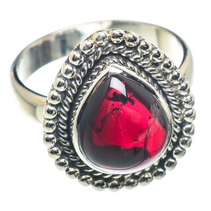 Garnet Rings handcrafted by Ana Silver Co - RING74120