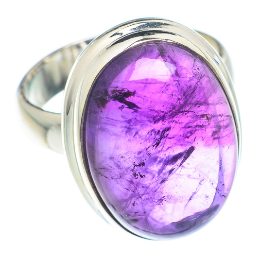 Amethyst Rings handcrafted by Ana Silver Co - RING74122