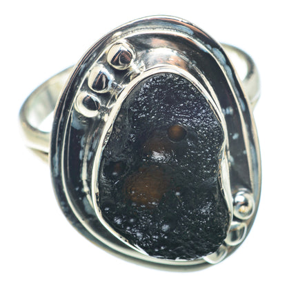 Tektite Rings handcrafted by Ana Silver Co - RING74128