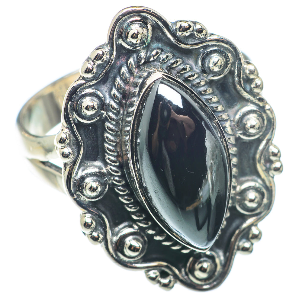 Hematite Rings handcrafted by Ana Silver Co - RING74135