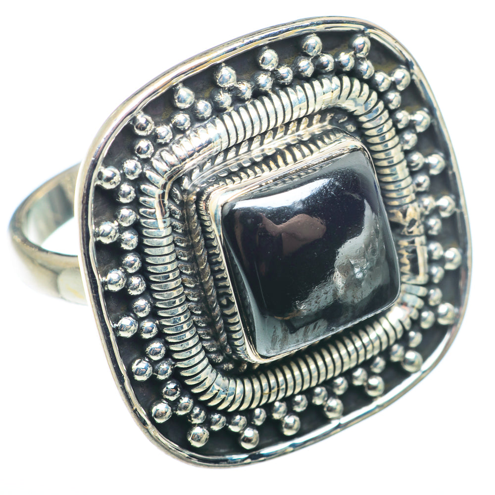 Hematite Rings handcrafted by Ana Silver Co - RING74136