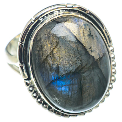 Labradorite Rings handcrafted by Ana Silver Co - RING74141