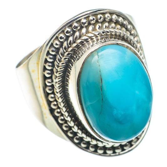 Chrysocolla Rings handcrafted by Ana Silver Co - RING74146
