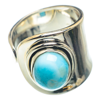 Larimar Rings handcrafted by Ana Silver Co - RING74149