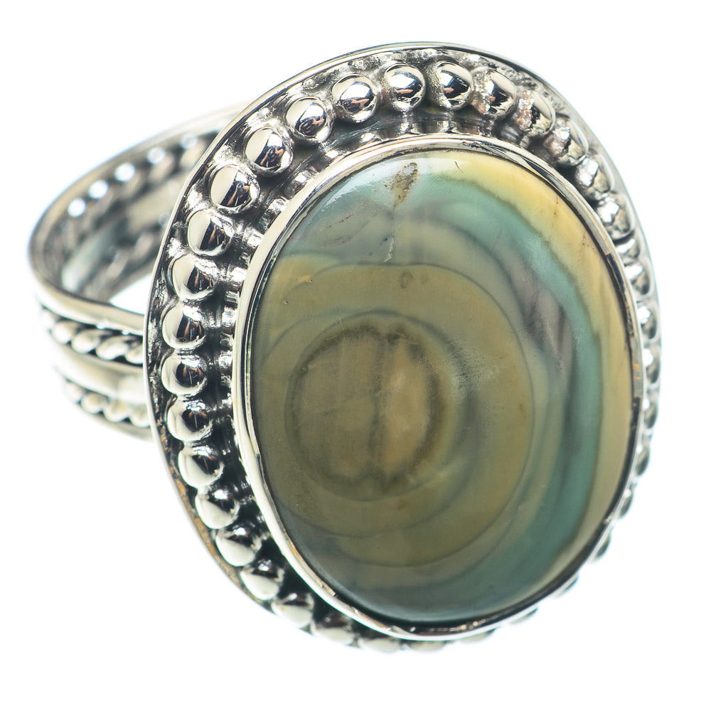 Willow Creek Jasper Rings handcrafted by Ana Silver Co - RING74152