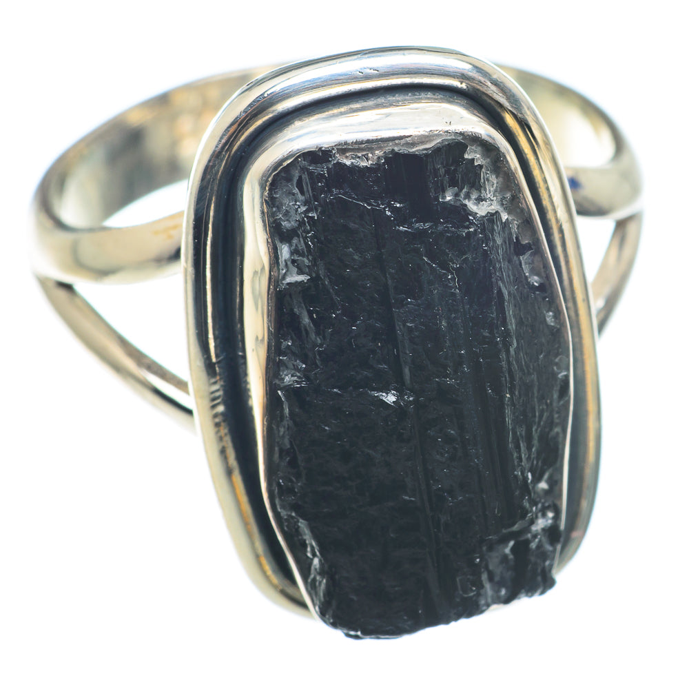 Black Tourmaline Rings handcrafted by Ana Silver Co - RING74170